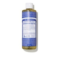 Savon Liquide Castile Soap Menthe Poivrée -Dermalogica Boutique 018787765166 DR BRONNER Savon Liquide Castile Soap Menthe Poivree 13107