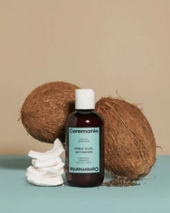 Activateur De Boucles Pequi Curl Activator -Dermalogica Boutique 0332 Ceremonia CURL ACTIVATOR INGREDIENTS SH 04 TAN BACKDROP 011