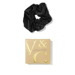 Mr Big Chouchou En Soie -Dermalogica Boutique VenusGaia Mr Big maxi elastique cheveux Noir TINY