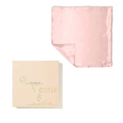 Taie D'Oreiller En Soie Format Carré -Dermalogica Boutique Venus Gaia Taie Oreiller En Soie Carre Rose Poudree TINY